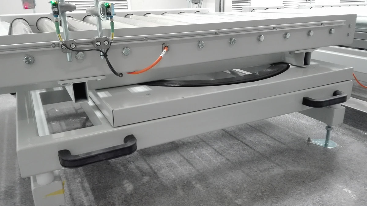 Turntables - Pallet & container transport
